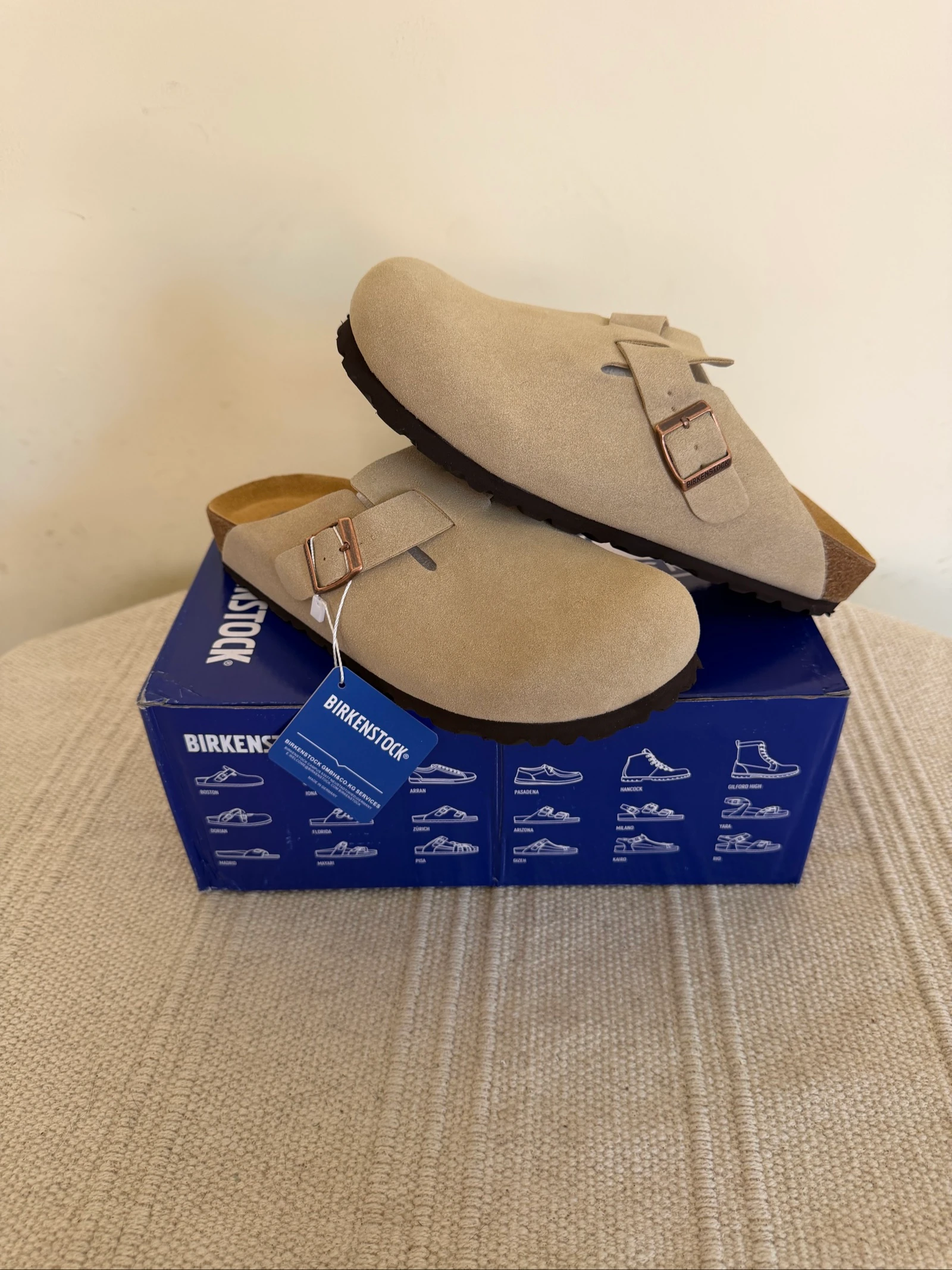 Sandalias Birkenstock Boston Sand